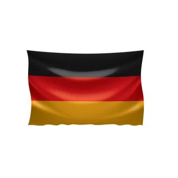 Germany flag, vector illustration 스톡 일러스트