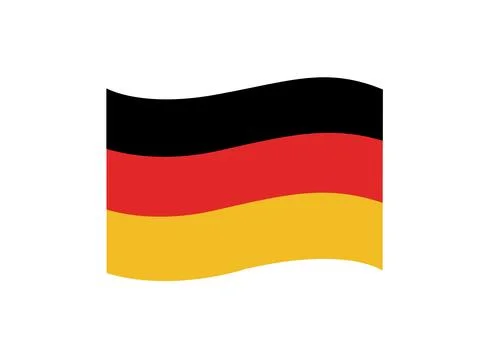 Germany flag vector illustration Stock Illustration
