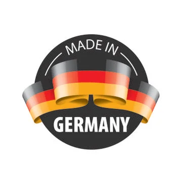 Germany flag, vector illustration on a white background 스톡 일러스트