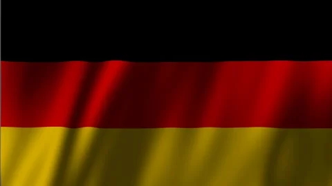 Germany Flag Waving Seamless Background | 4K Animated Loop Stock Footage 314347834