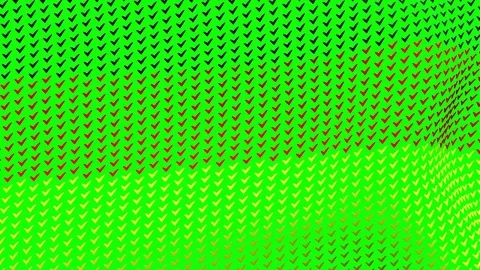 Germany flag is waving in the wind, consisting of choice's symbols. Video stock 70011747