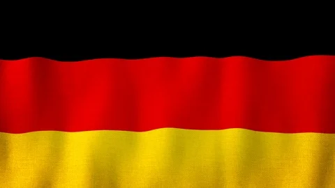 Germany flag waving in the wind Stock-Footage 102448727