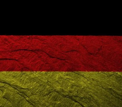 Germany flag on white background Stock Illustration