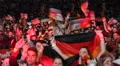 Germany Football Team Big Group Fan Happy Young Supporters Celebrating Champions HD Footage