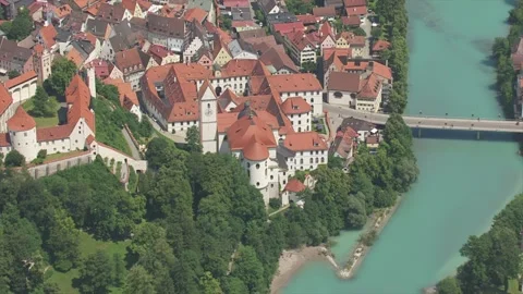 Germany, Fuessen Video stock 198177810