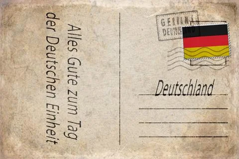 Germany German Unity Day Background Stock Photos