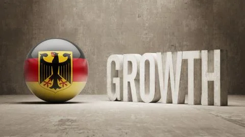 Germany. Growth  Concept. Stock Illustration