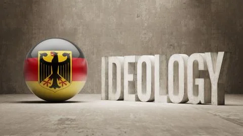 Germany. Ideology  Concept. Stock Illustration