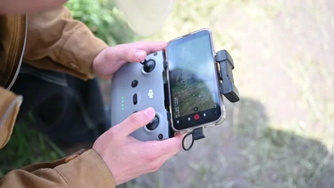 Germany - June 9,2026: drone controller Stock Footage 336637675