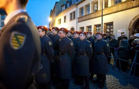 Germany Last Conscript Army Recruits - Feb 2011 Stock Photos