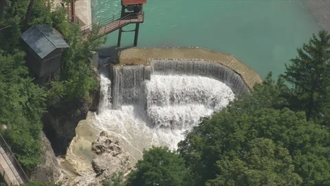 Germany, Lechfall 스톡 동영상 198328924