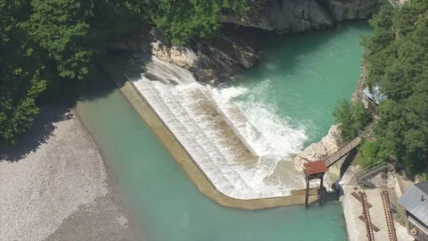 Germany, Lechfall Video stock 198336106