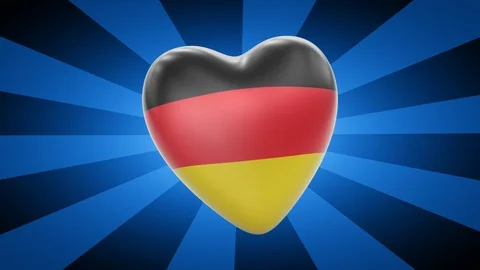 Germany. Looping footage has 4K resolution. 3D Illustration. Stock Footage 116097195