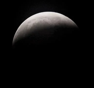 Germany Lunar Eclipse - Aug 2008 Stock Photos