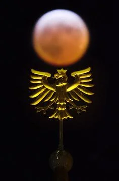 Germany Lunar Eclipse - Mar 2007 Stock Photos