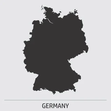 Germany map icon Stock Illustration
