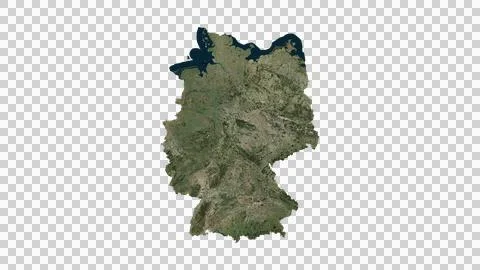 Germany Map Stock Illustration