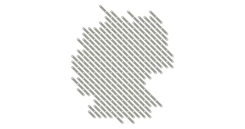 Germany Map Outline Emerges from Incoming Diagonal Slides Stock Footage 325724754