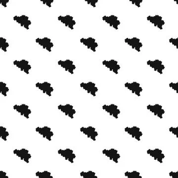 Germany map pattern vector seamless Stock Illustration