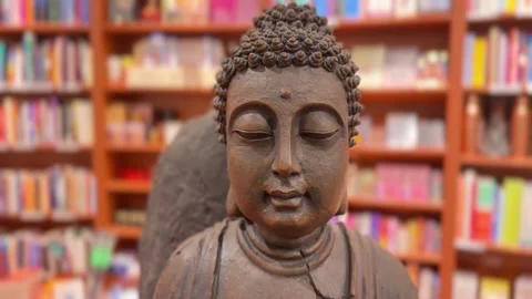 Germany - March 4,2024: close view of buddha Stock Footage 267138960