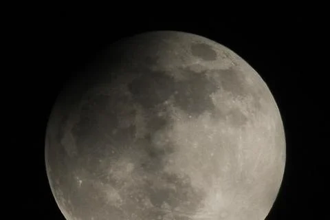 Germany Moon Eclipse - Apr 2013 Fotos Stock