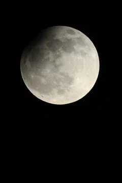 Germany Moon Eclipse - Apr 2013 Fotos Stock