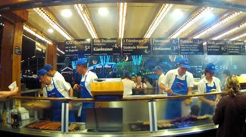 Germany munich oktoberfest Stock Footage