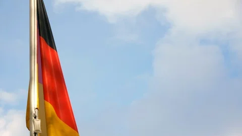 Germany national flag. Stock Footage 102227716
