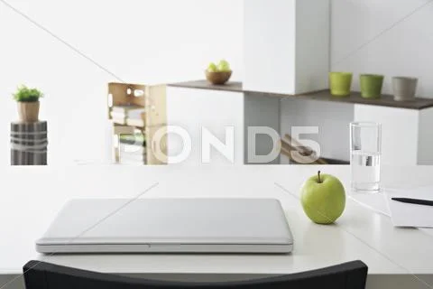 Germany, north rhine westphalia, interior of home office Stock-Fotos