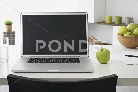 Germany, north rhine westphalia, interior of home office Stock-Fotos