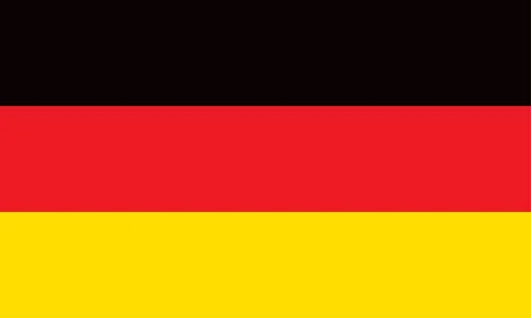 Germany officially flag Stock Illustration