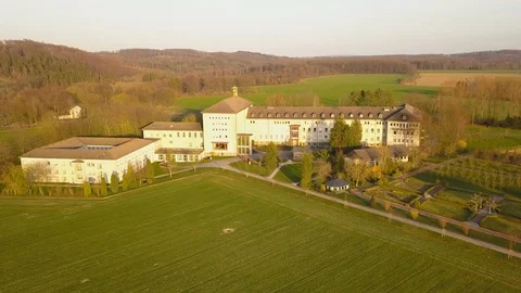 Germany Old Monastery Stock Footage 126657354