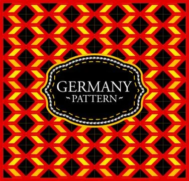 Germany pattern Background texture. 스톡 일러스트