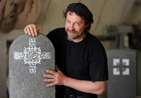 Germany Qr Code - Jun 2012 Stock-Fotos