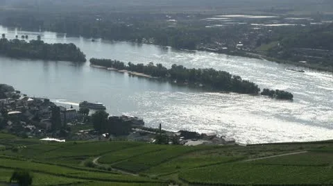 Germany - Rhine 스톡 동영상 12154055