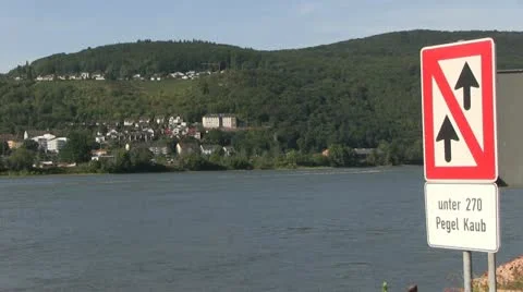 Germany - Rhine River Видео 12102395