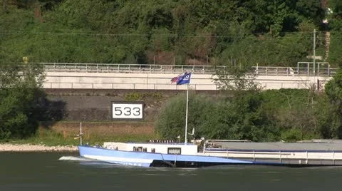 Germany - Rhine River Видео 12102838