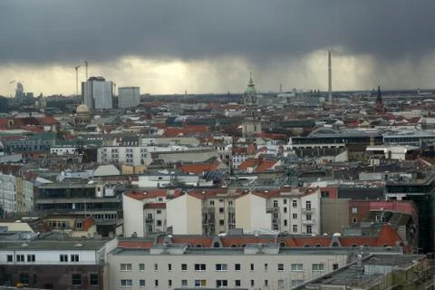Germany - Roofs of Berlin Stock Photos