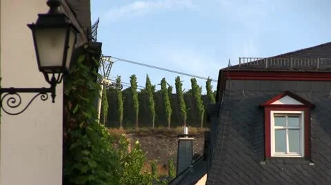 Germany - Ruedesheim - Vineyard Stock Footage 12083410