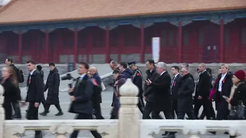 Germany seeks deeper ties during visit to China, CHINA, CN - 26 Feb 2026 Stock Footage 329658546