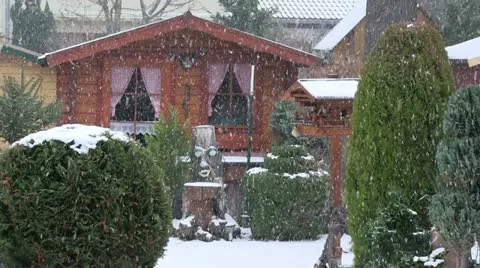 Germany - snowing Stock Footage 21061926