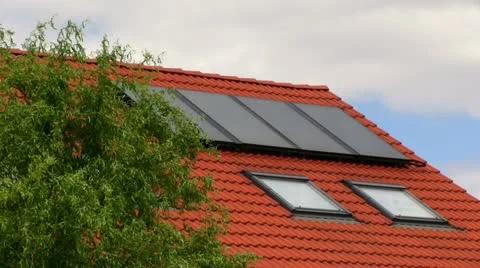 Germany - solar collector Видео 11625870
