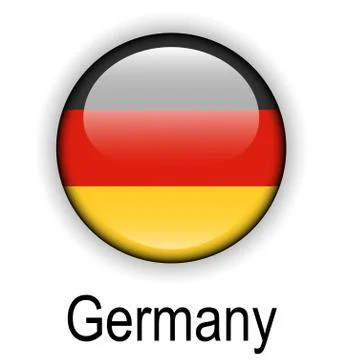 Germany state flag Stock Illustration