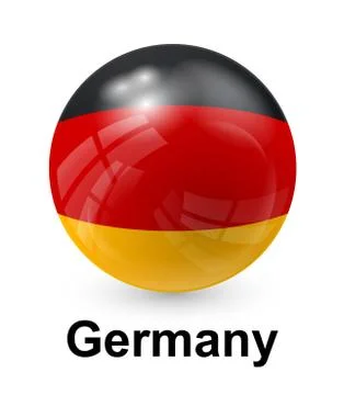 Germany state flag Stock Illustration