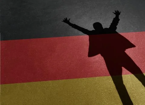 Germany Success 库存插图