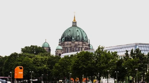 Germany timelapse video in Berlin Stock Footage 71691351