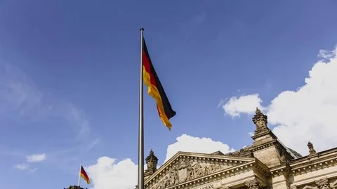 Germany timelapse video in Berlin Stock Footage 71691542