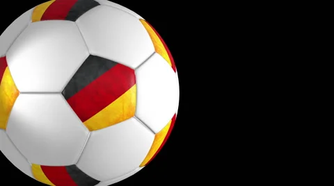 Germany transition on black Stock Footage 42211333