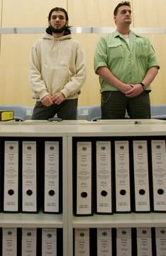 Germany Trial Bomb Plot - Dec 2007 Fotos de archivo