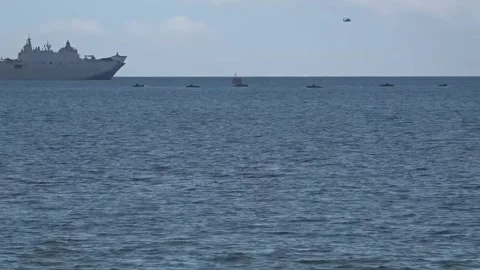 Germany: Turkish Armed Forces showcase joint operational capability in NA... Stock Footage 329190440